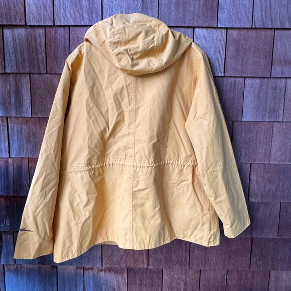 NWOT Eddie Bauer Dijon Gold Charly Waterproof Rain Jacket in Women's X-Large - Picture 14 of 16